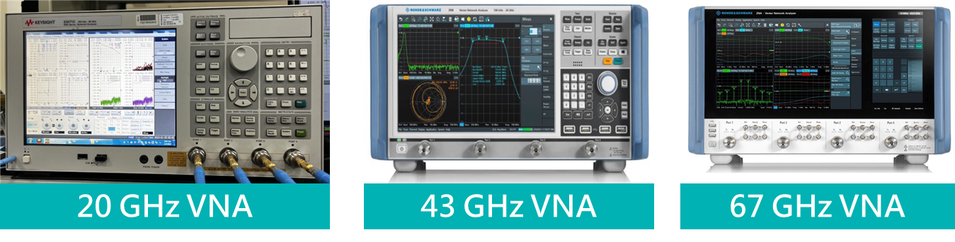 Allion has a complete set of professional, high-frequency precision vector network analyzers (VNA)